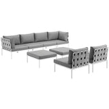 8 - Piece Outdoor Patio Aluminum Sectional Sofa Set - Outdoor available at Alpine Outlets in Denver