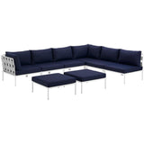 8 - Piece Outdoor Patio Aluminum Sectional Sofa Set - Outdoor available at Alpine Outlets in Denver