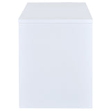 Irving 47-Inch 2-Drawer Office Computer Desk in White