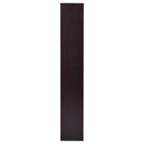 Theo 71-Inch 6-Shelf Bookshelf in Cappuccino