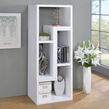 Velma White Multipurpose TV Stand and Bookshelf