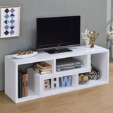 Velma White Multipurpose TV Stand and Bookshelf