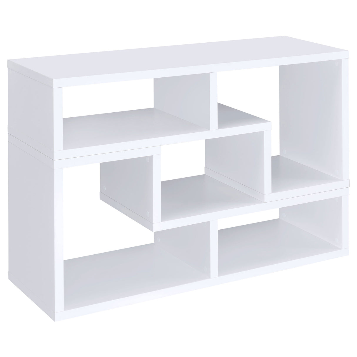 Velma White Multipurpose TV Stand and Bookshelf