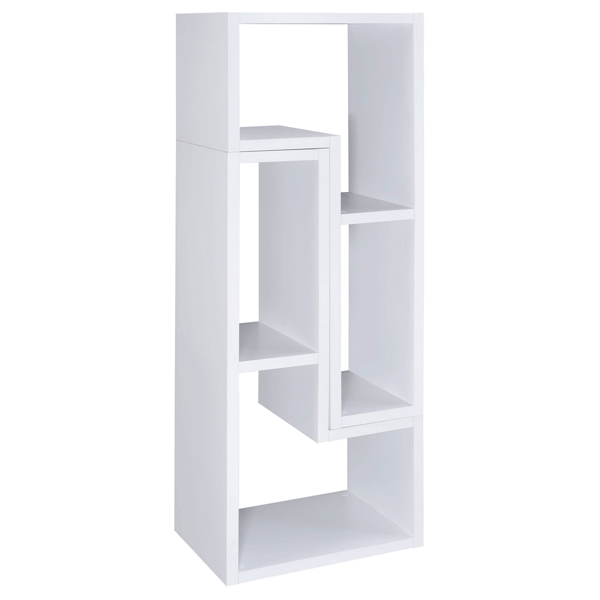 Velma White Multipurpose TV Stand and Bookshelf