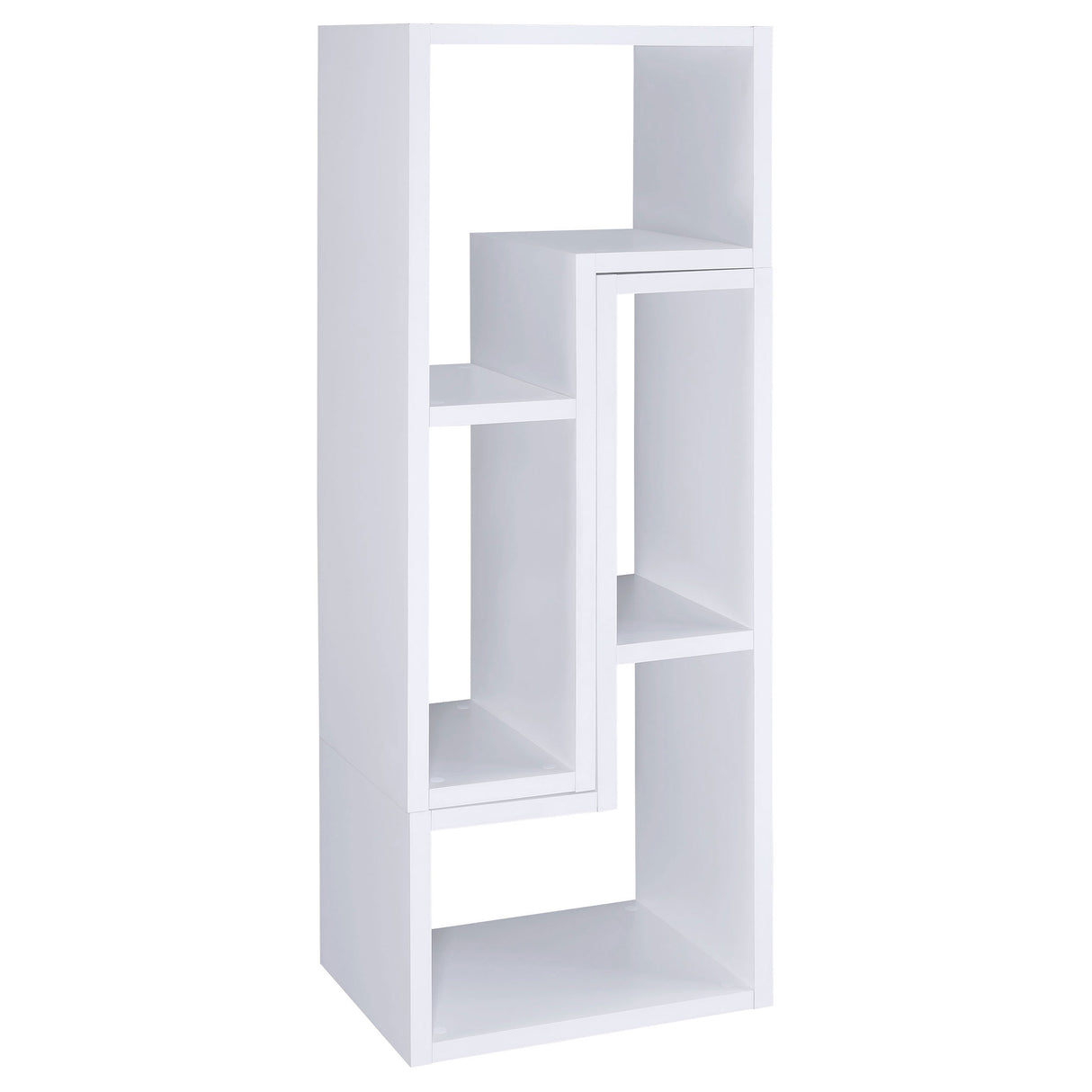 Velma White Multipurpose TV Stand and Bookshelf