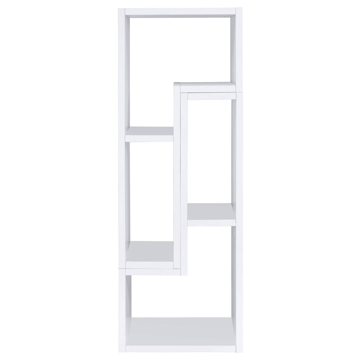 Velma White Multipurpose TV Stand and Bookshelf