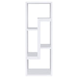 Velma White Multipurpose TV Stand and Bookshelf