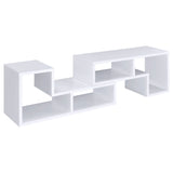 Velma White Multipurpose TV Stand and Bookshelf