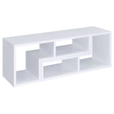 Velma White Multipurpose TV Stand and Bookshelf