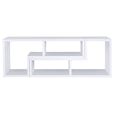 Velma White Multipurpose TV Stand and Bookshelf
