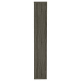 Theo 71-Inch 6-Shelf Bookshelf in Weathered Grey