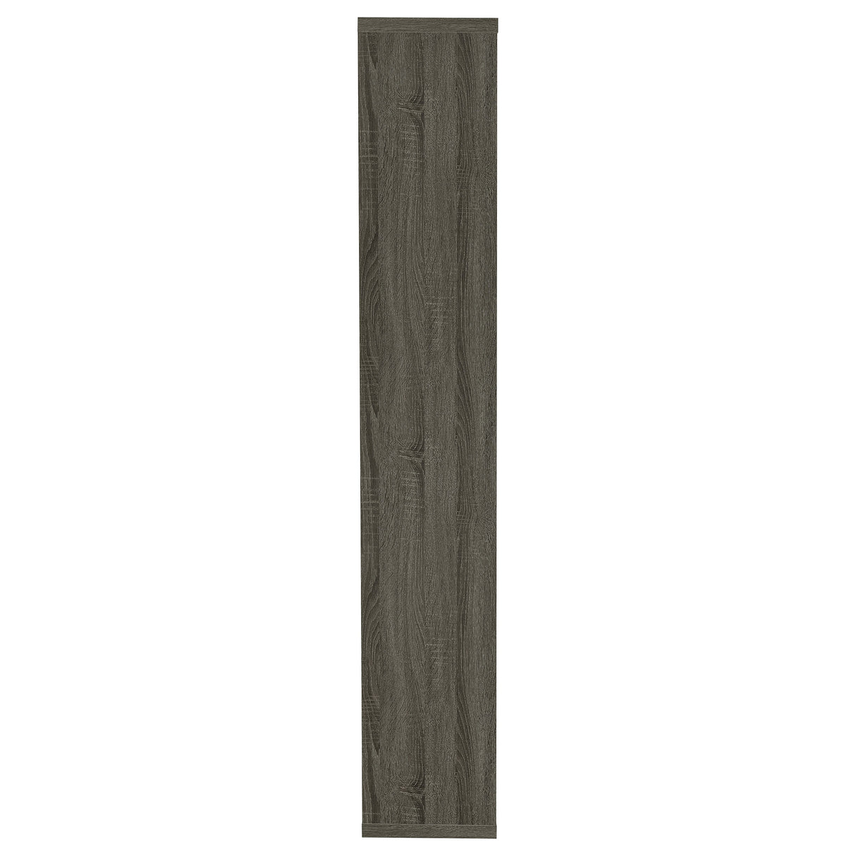 Theo 71-Inch 6-Shelf Bookshelf in Weathered Grey