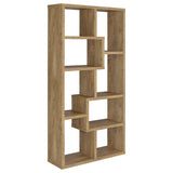 Theo 71-Inch 6-Shelf Bookshelf in Mango
