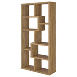 Theo 71-Inch 6-Shelf Bookshelf in Mango