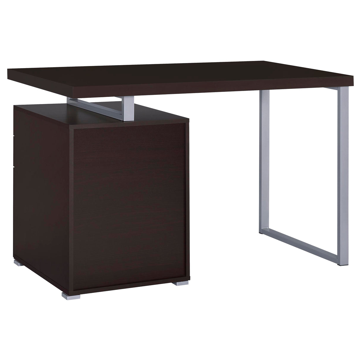 Brennan 47-inch 3-Drawer Office Computer Desk in Cappuccino