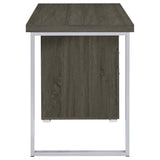 Brennan 47-Inch 3-Drawer Office Computer Desk, Weathered Grey