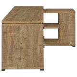 Yvette 60-Inch L-Shape Computer Desk in Mango