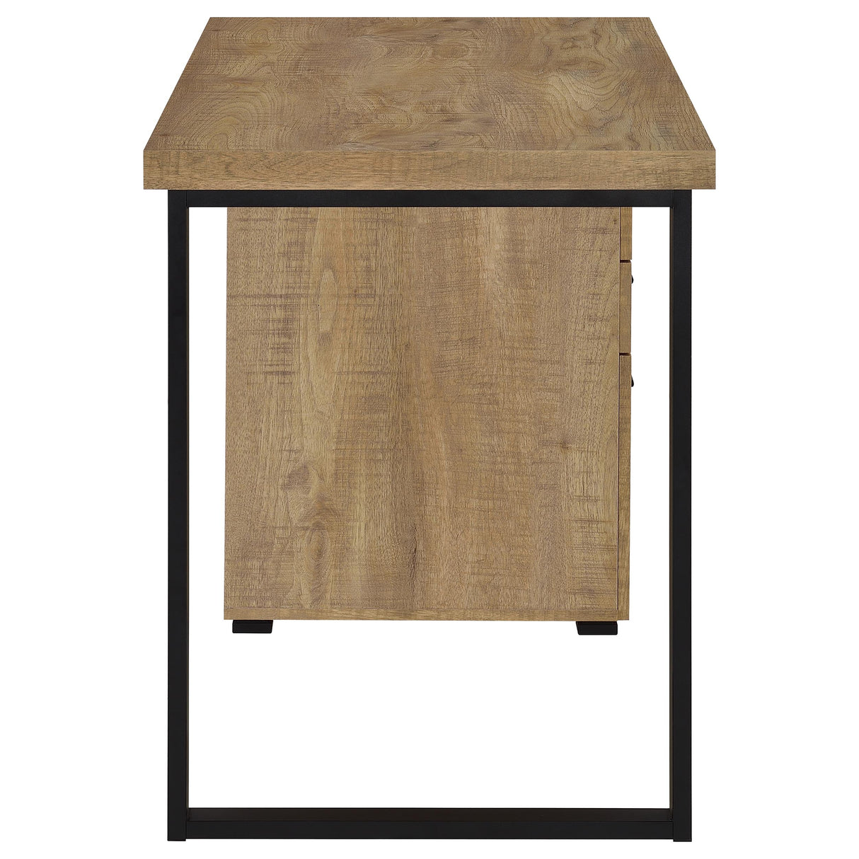 Brennan 47-Inch 3-Drawer Office Computer Desk, Mango