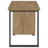 Brennan 47-Inch 3-Drawer Office Computer Desk, Mango