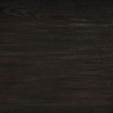 Leandro 2-Drawer Writing Desk in Burnished Black