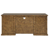 Altidore 68-inch 7-drawer Executive Home Office Desk Distressed Brown