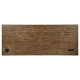 Altidore 68-inch 7-drawer Executive Home Office Desk Distressed Brown