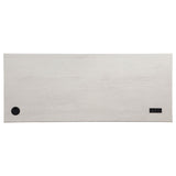 Altidore 68" 7-Drawer Executive Desk in Distressed White