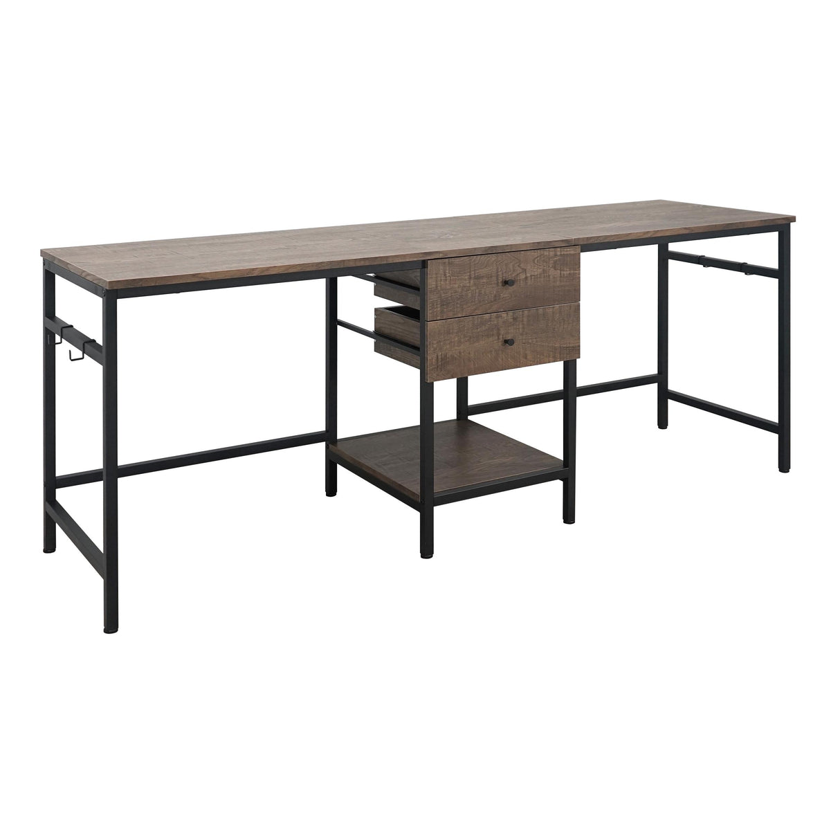 Writing Desk in Dark Rustic Mango Finish