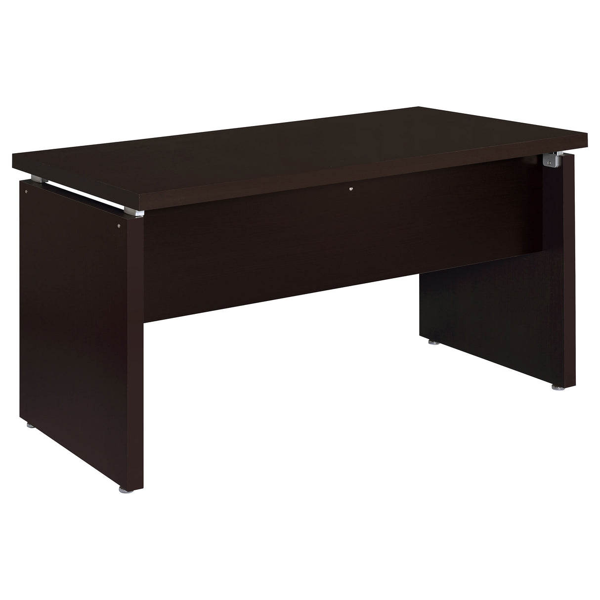 Skylar 55-Inch Computer Desk with Keyboard Drawer, Cappuccino