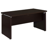 Skylar 55-Inch Computer Desk with Keyboard Drawer, Cappuccino