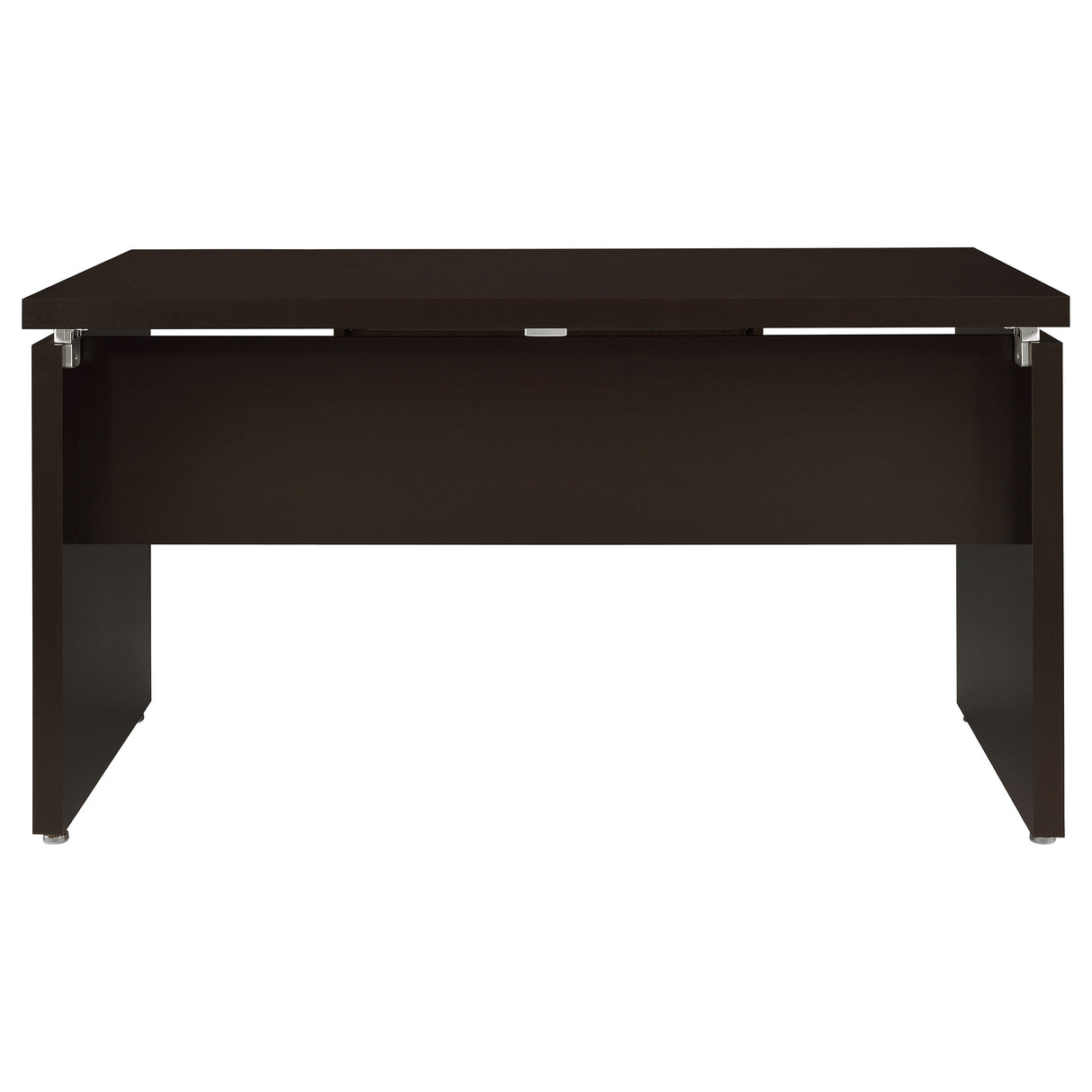 Skylar 55-Inch Computer Desk with Keyboard Drawer, Cappuccino