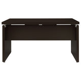 Skylar 55-Inch Computer Desk with Keyboard Drawer, Cappuccino