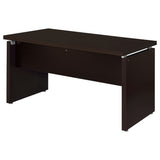 Skylar 55-Inch Computer Desk with Keyboard Drawer, Cappuccino