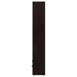 Skylar 71-Inch 5-Shelf Bookcase with Drawer, Cappuccino