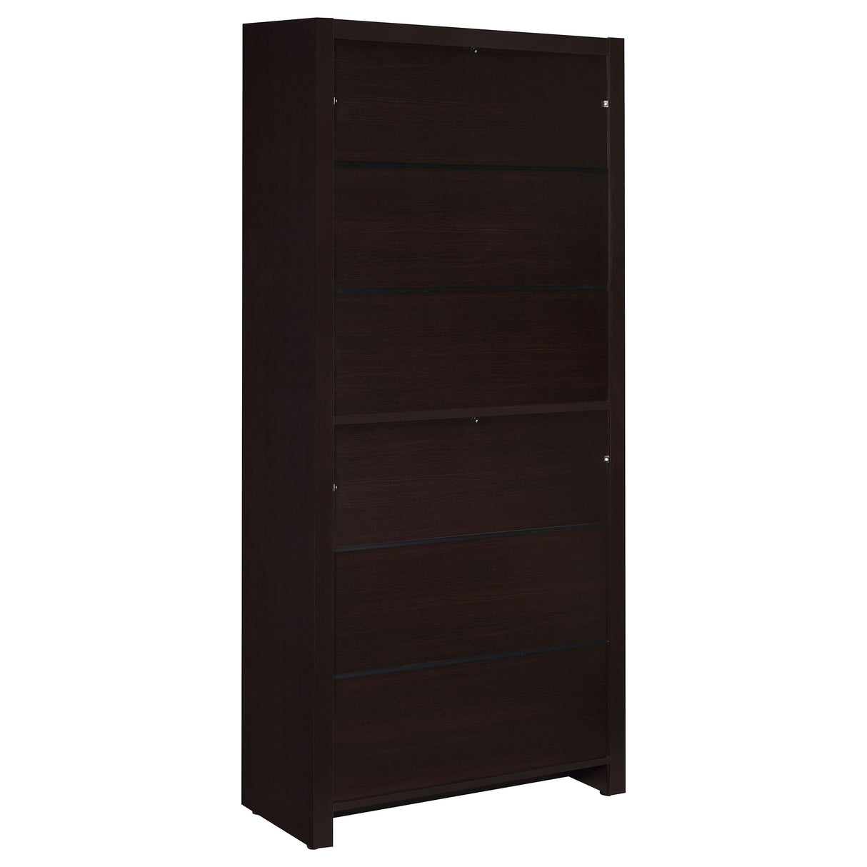 Skylar 71-Inch 5-Shelf Bookcase with Drawer, Cappuccino