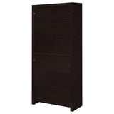 Skylar 71-Inch 5-Shelf Bookcase with Drawer, Cappuccino