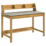 Besler 47-inch SmartTop Writing Desk with Shelf