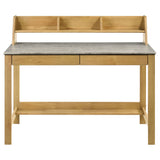 Besler 47-inch SmartTop Writing Desk with Shelf