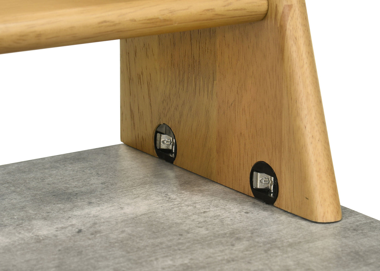 Besler 47-inch SmartTop Writing Desk with Shelf