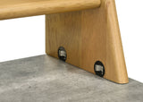 Besler 47-inch SmartTop Writing Desk with Shelf