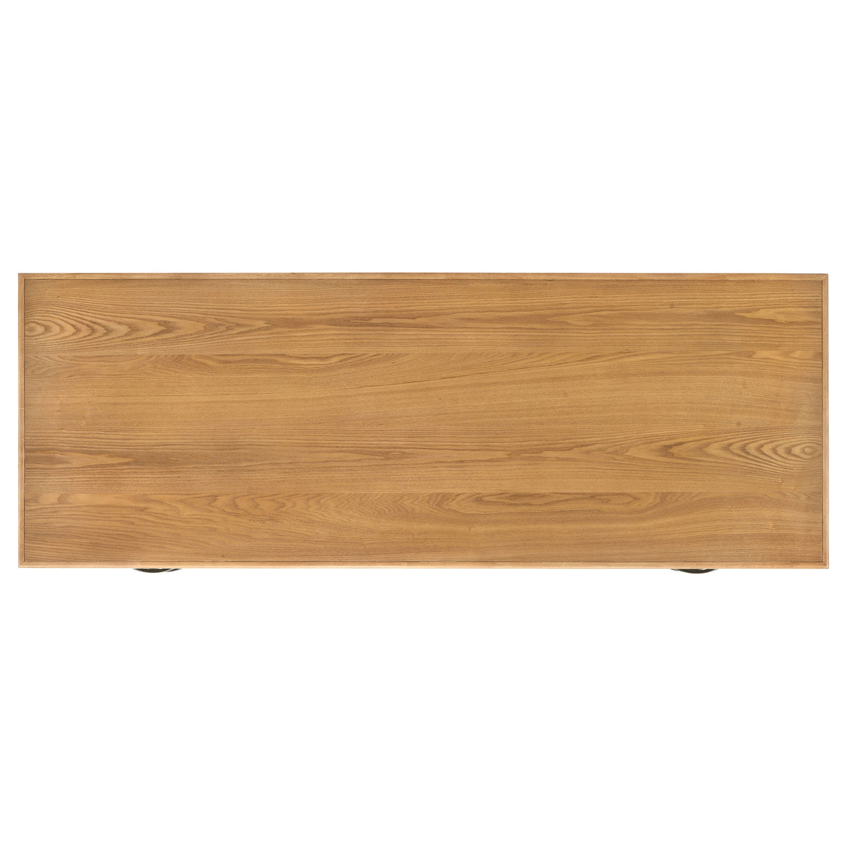 Roldan 69-Inch 4-Drawer Computer Desk Light Ash