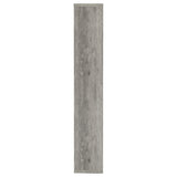 Theo 71-inch 6-Shelf Bookshelf in Grey Driftwood