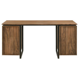 Berhalter 6-Drawer Double Pedestal File Computer Desk