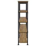 Analiese 63-Inch 4-Shelf Double Bookshelf in Mango