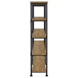 Analiese 63-Inch 4-Shelf Double Bookshelf in Mango