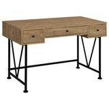 Analiese 47-Inch 3-Drawer Writing Desk in Mango