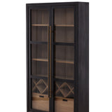 Merlot - Cabinet - Light Brown / Black