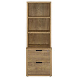 Westpark 3-Shelf Bookcase with USB Charging - Mango