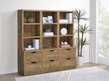 Westpark 3-Shelf Bookcase with USB Charging - Mango