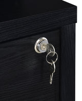 Westpark 3-Shelf Bookcase with USB Charging and Lockable Drawer